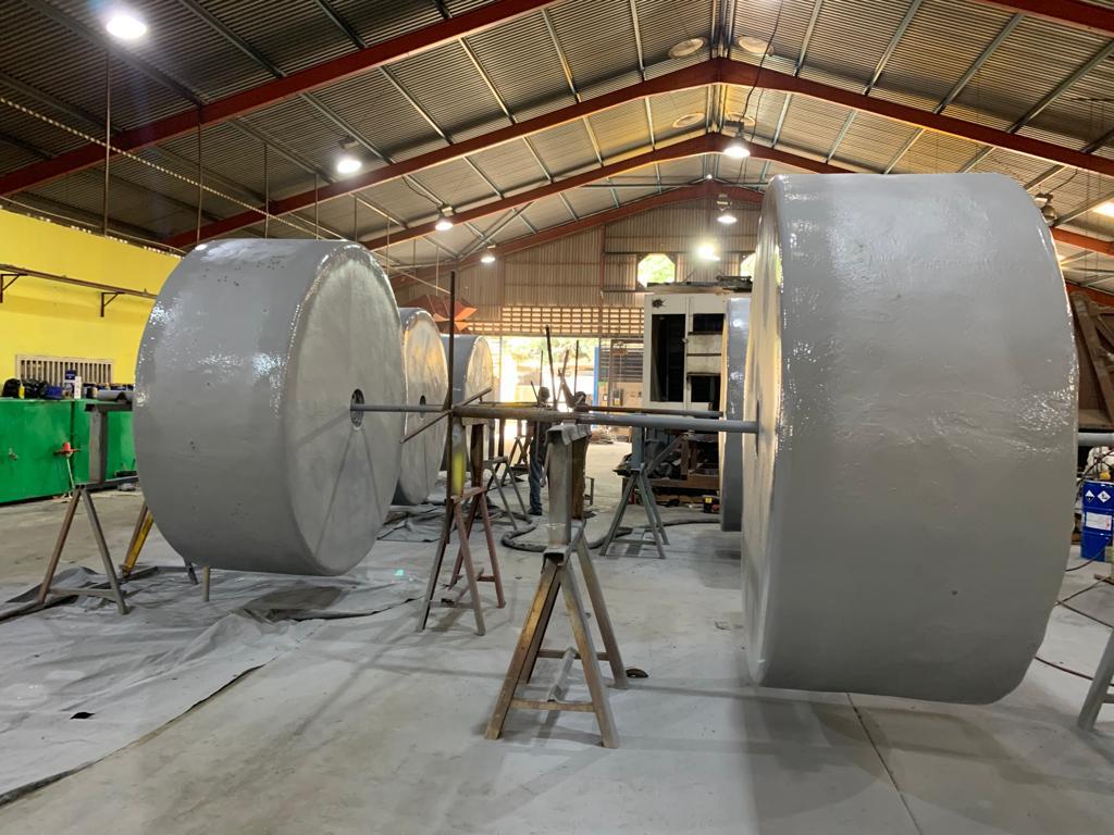 Bouncy foam encapsulation and protective coatings